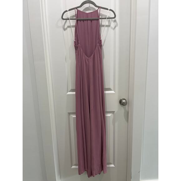 Reformation Lilac Low Back Maxi Formal Dress Sz 2 - Picture 6 of 6
